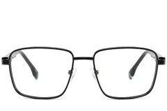 BS2425-0642_Black_Rectangular_Metal_Glasses_corner-front