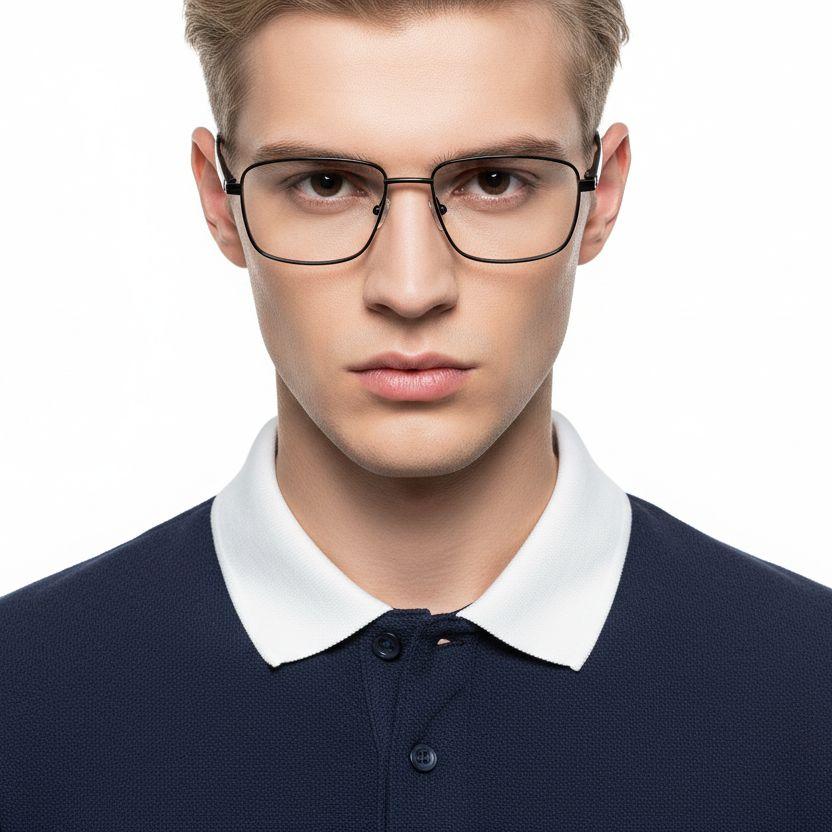 bs2425-0642_black_rectangular_metal_glasses_model