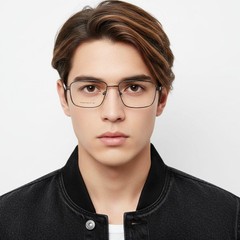 bs2425-0643_grey_rectangular_metal_glasses_model