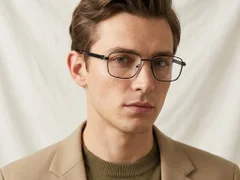 BS2425-0644_Black_Rectangular_Metal_Glasses_corner-tryon_male