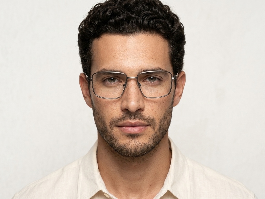 BS2425-0645_Grey_Rectangular_Metal_Glasses_corner-tryon_male