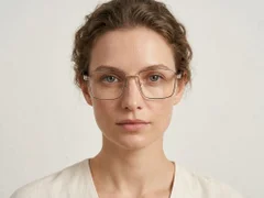 BS2425-0647_Golden_Rectangular_Metal_Glasses_corner-tryon_female