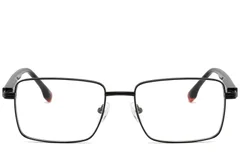 BS2425-0650_Black_Rectangular_Metal_Glasses_corner-front