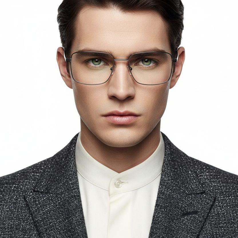 bs2425-0651_grey_rectangular_metal_glasses_model