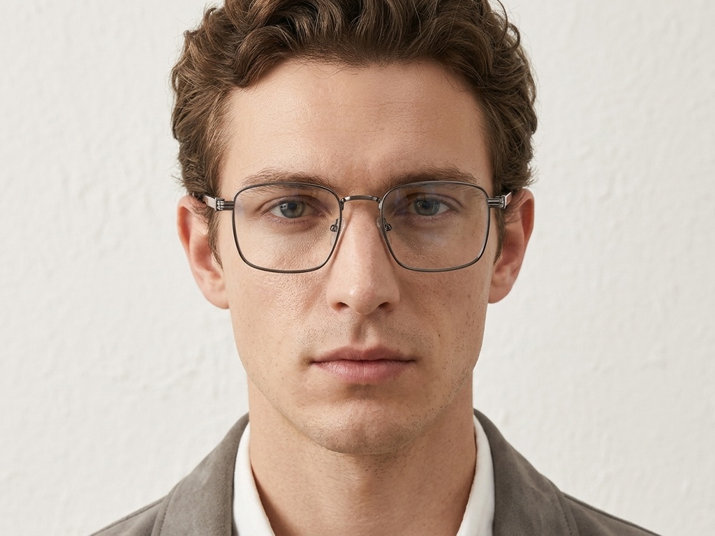 BS2425-0655_Grey_Rectangular_Metal_Glasses_corner-tryon_male