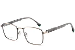 Occhiali rettangolari in metallo grigio #BS2425-0657
