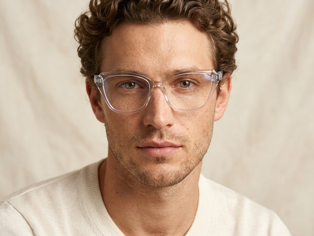 BS2425-0659_Transparent_Butterfly_Acetate_Glasses_corner-tryon_male
