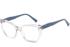 Gafas de acetato transparentes con forma de mariposa #BS2425-0665