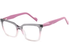 Occhiali in acetato rosa farfalla #BS2425-0692
