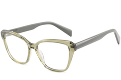 Butterfly Green Acetate Glasses #BS2425-0702
