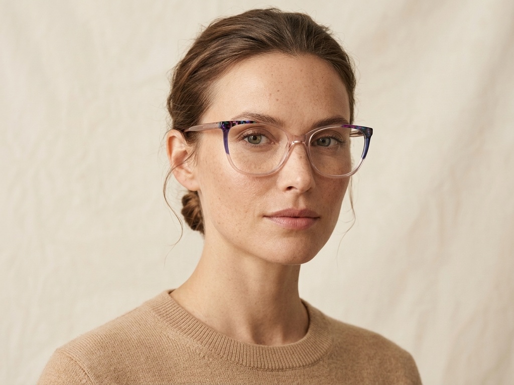 BS2425-0733_Pink_Butterfly_Acetate_Glasses_corner-tryon_female