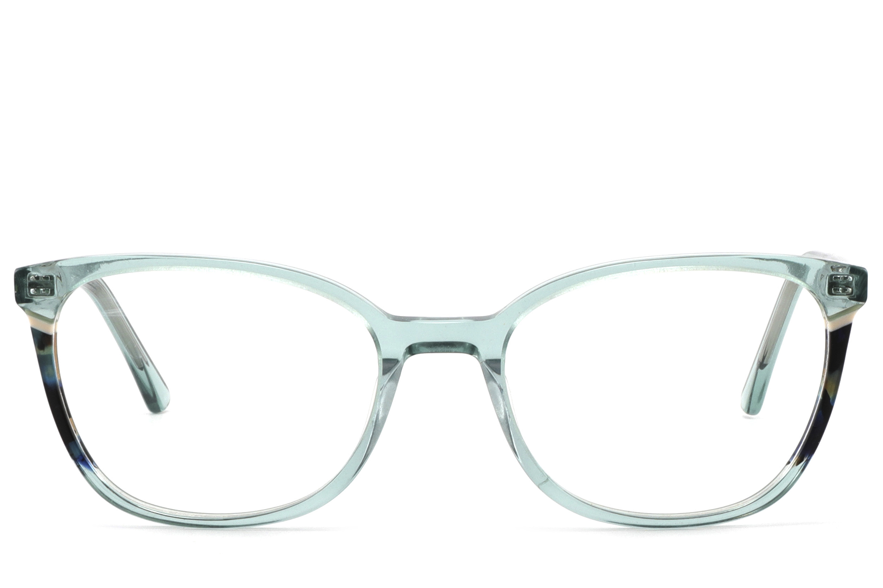 BS2425-0748_Green_Butterfly_Acetate_Glasses_front