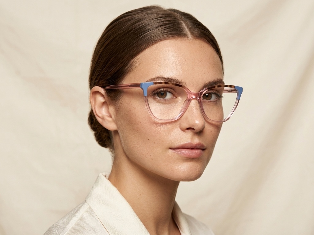 BS2425-0754_Pink_Butterfly_Acetate_Glasses_corner-tryon_female
