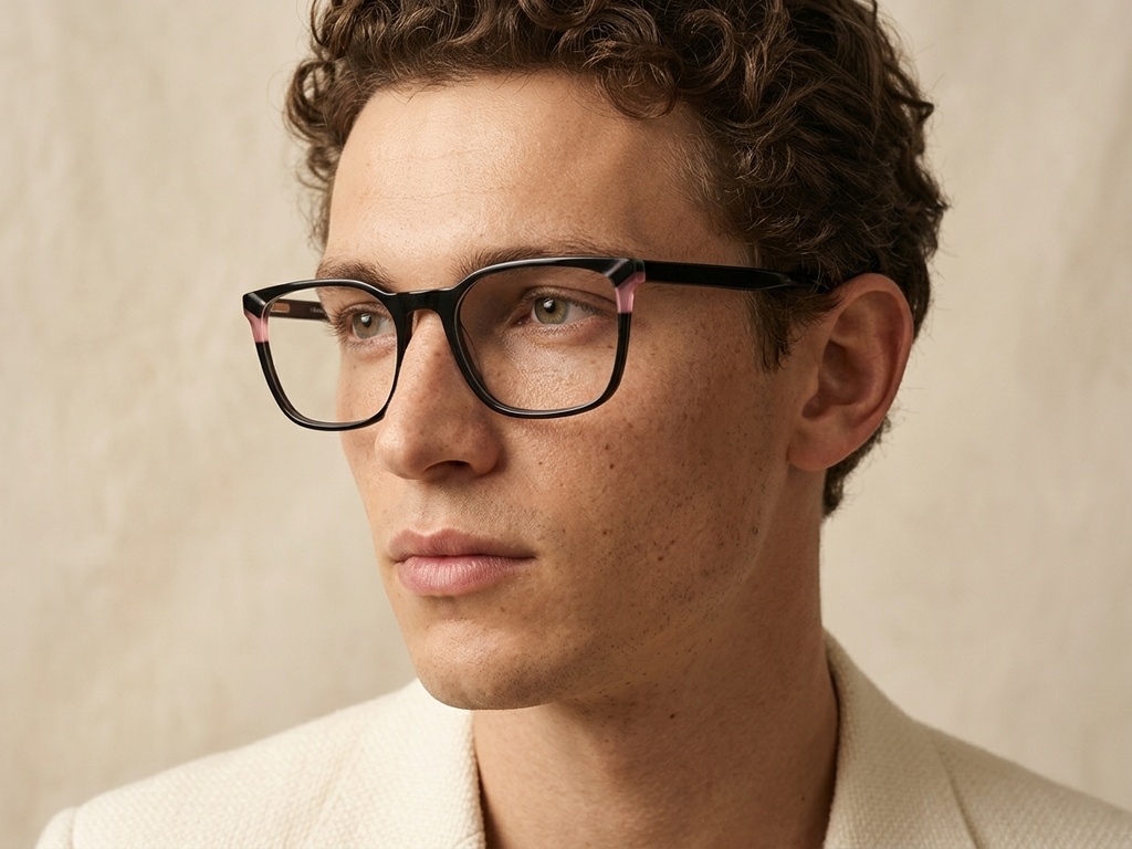 BS2425-0761_Black_Rectangular_Acetate_Glasses-tryon_male