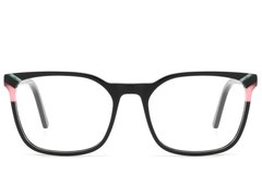 BS2425-0761_Black_Rectangular_Acetate_Glasses_front