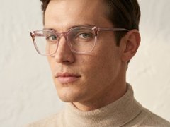 BS2425-0762_Pink_Rectangular_Acetate_Glasses_corner-tryon_male