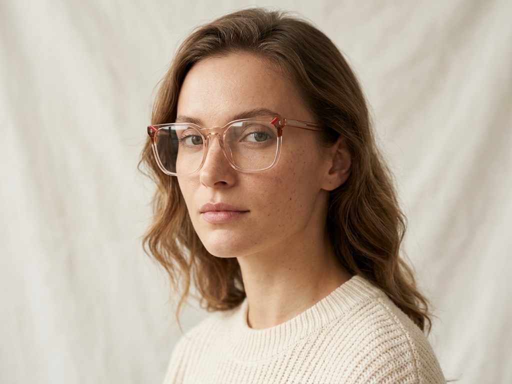 BS2425-0764_Brown_Rectangular_Acetate_Glasses_corner-tryon_female