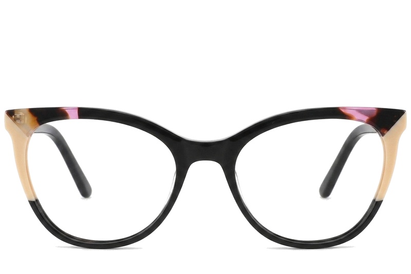 BS2425-0767_Black_Butterfly_Acetate_Glasses_corner-front