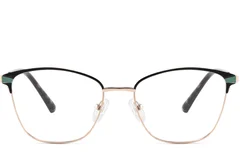 BS2425-0785_Black_Butterfly_Metal_Glasses_front