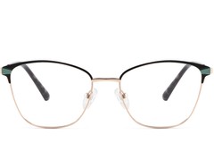 BS2425-0785_Black_Butterfly_Metal_Glasses_front