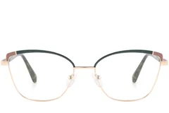 BS2425-0793_Green_Butterfly_Metal_Glasses_front