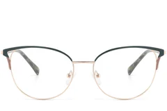 BS2425-0805_Green_Butterfly_Metal_Glasses_front