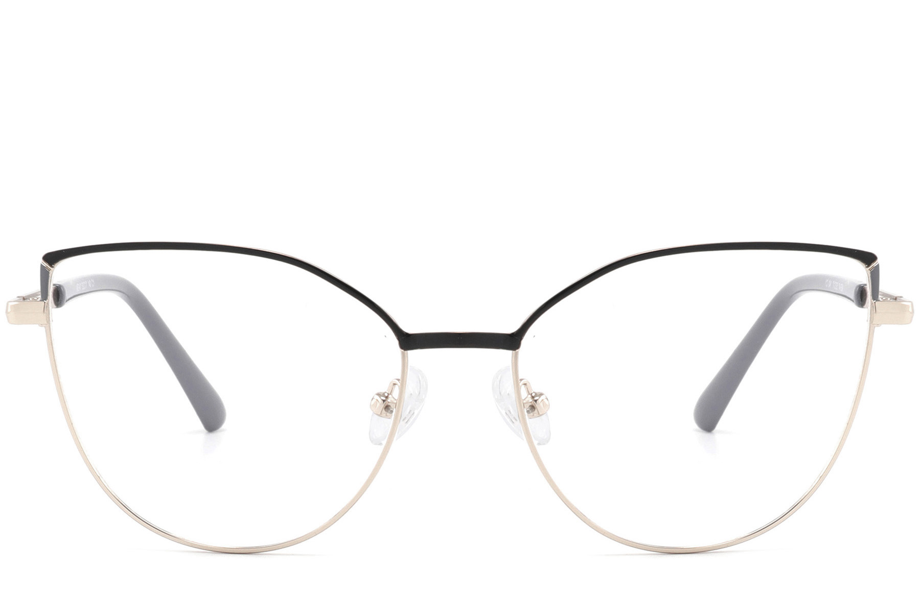 BS2425-0815_Black_Butterfly_Metal_Glasses_front