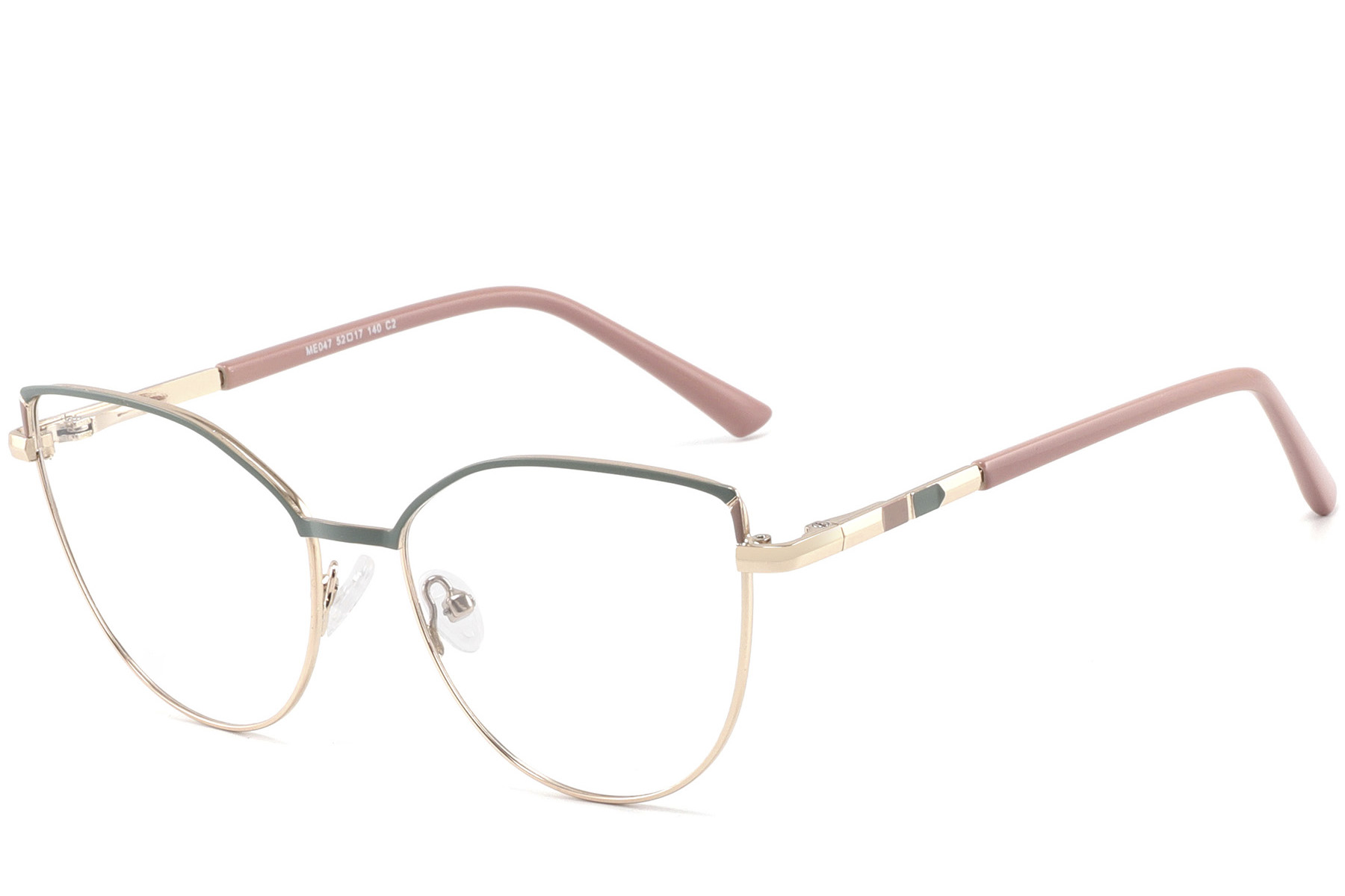 BS2425-0816_Green_Butterfly_Metal_Glasses_corner