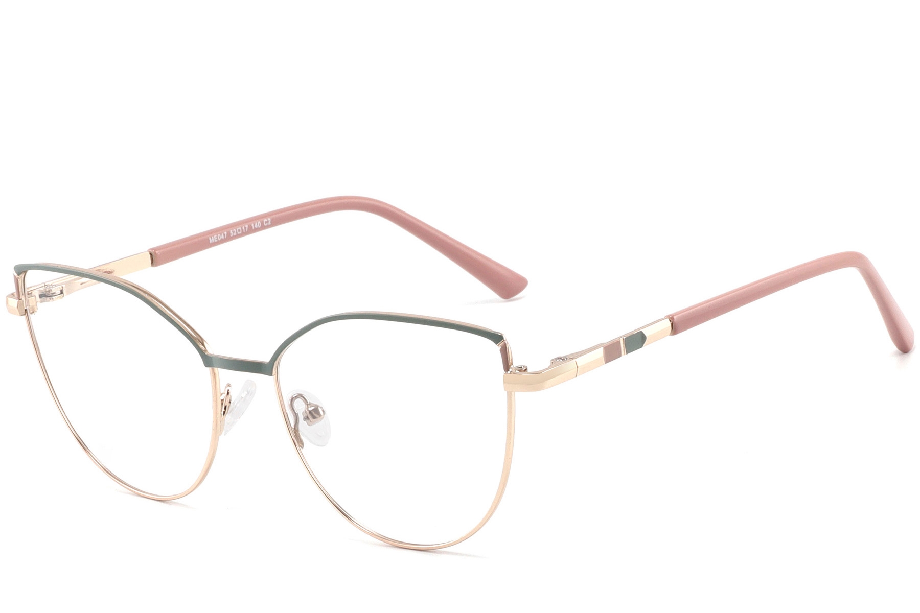 BS2425-0816_Green_Butterfly_Metal_Glasses_corner