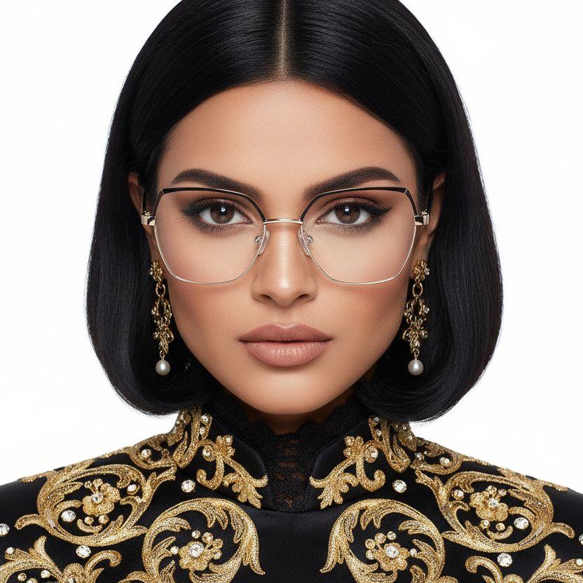 bs2425-0823_black_geometric_metal_glasses_model