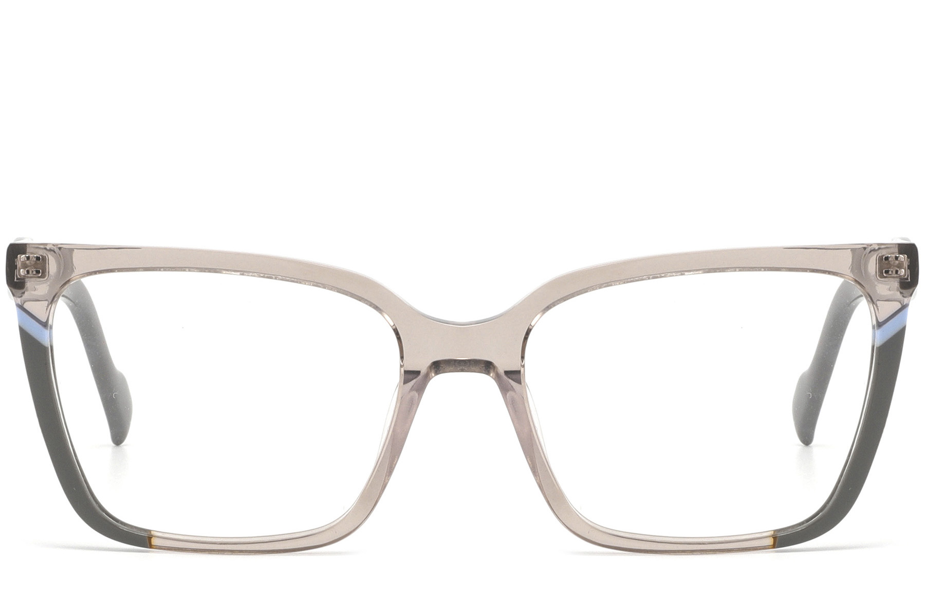 BS2425-0852_Brown_Rectangular_Acetate_Glasses_front