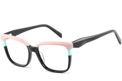 BS2425-0855_Black_Rectangular_Acetate_Glasses_corner