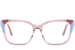 BS2425-0865_Pink_Rectangular_Acetate_Glasses_front