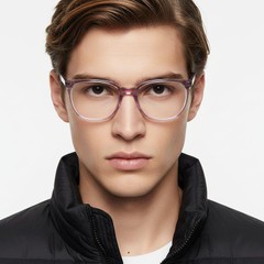 bs2425-0893_pink_rectangular_acetate_glasses_front_model