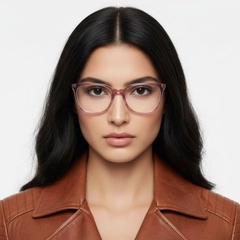 bs2425-0893_pink_rectangular_acetate_glasses_front_model