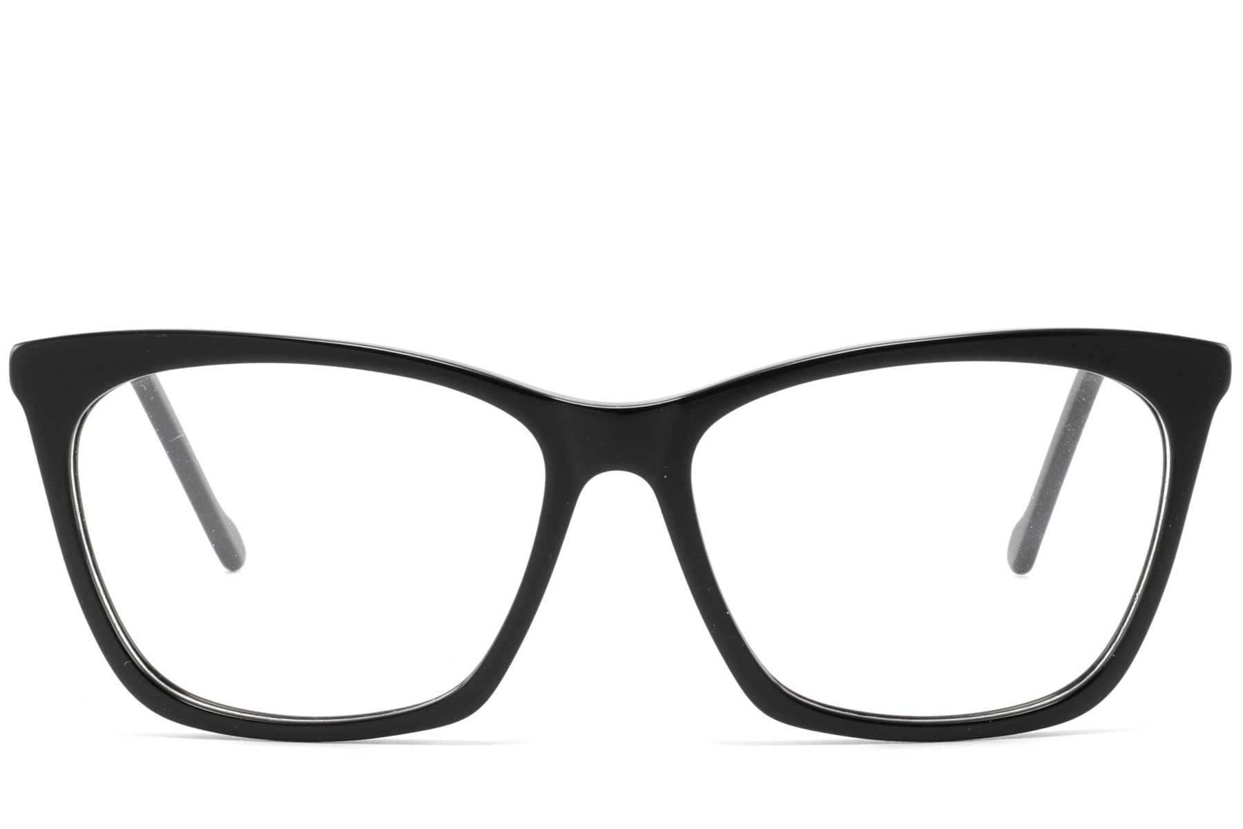 BS2425-0905_Black_Butterfly_Acetate_Glasses_front