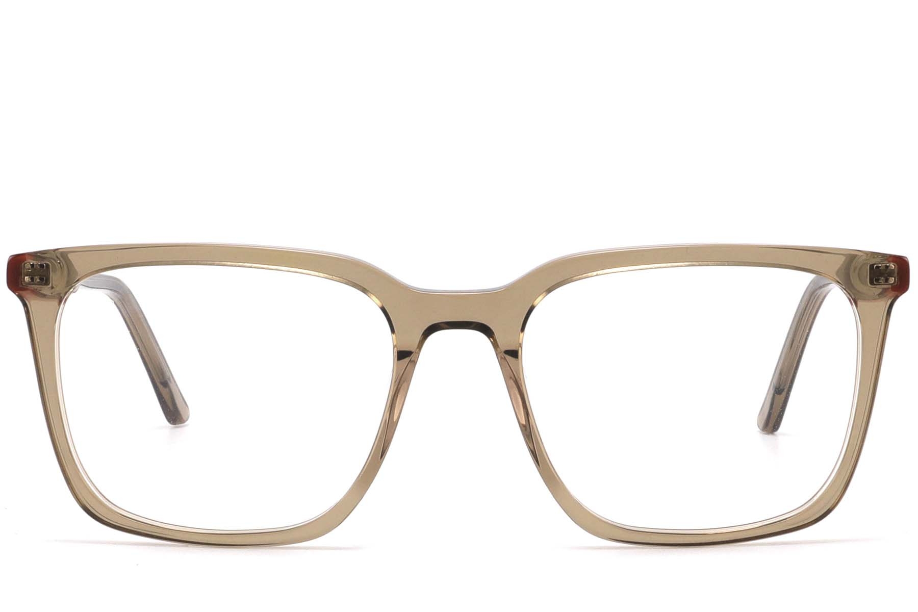 BS2425-0956_Brown_Rectangular_Acetate_Glasses_front