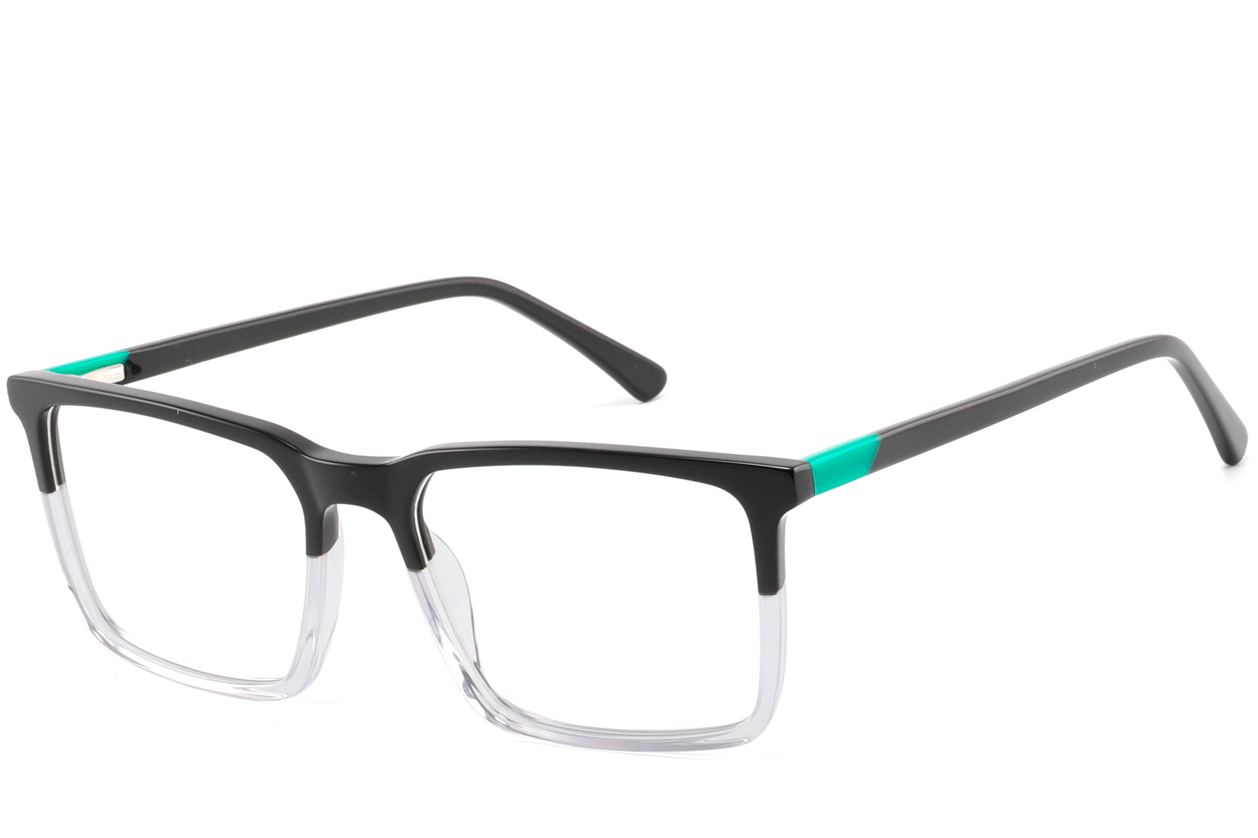 BS2425-0957_Black_Rectangular_Acetate_Glasses_corner
