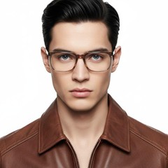 bs2425-0964_brown_rectangular_acetate_glasses_model