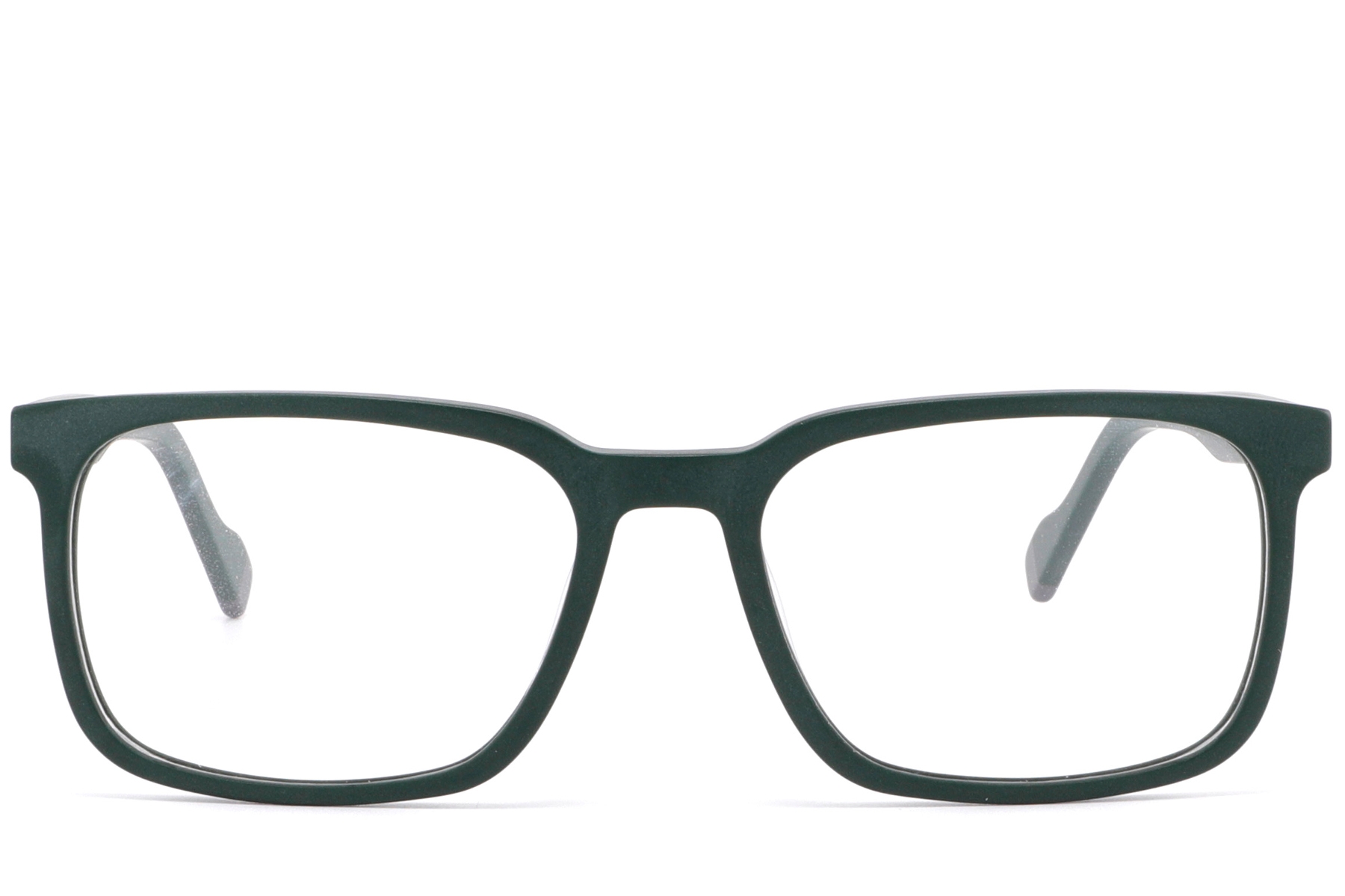 BS2425-0966_Green_Rectangular_Acetate_Glasses_front