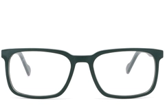BS2425-0966_Green_Rectangular_Acetate_Glasses_front