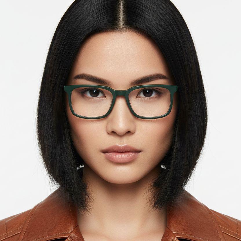 bs2425-0966_green_rectangular_acetate_glasses_model