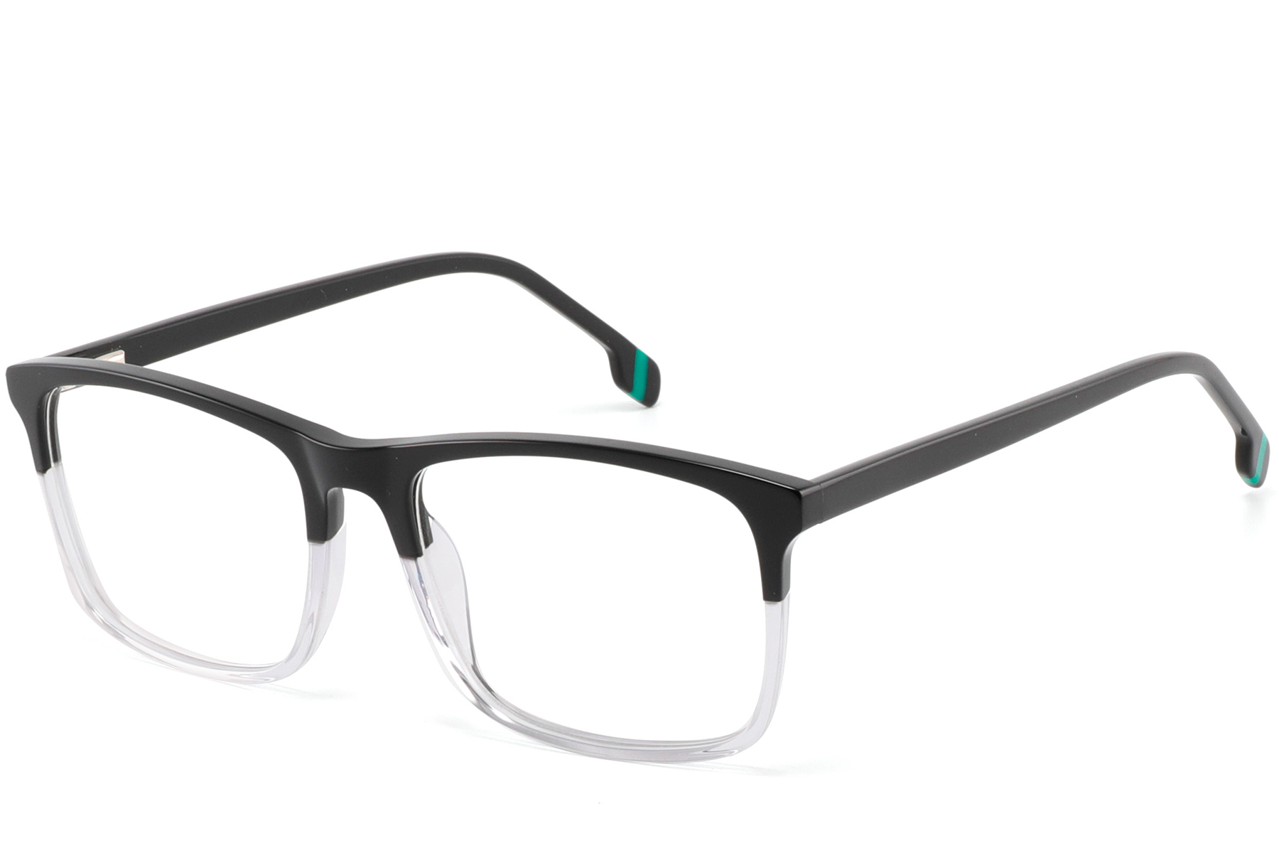 BS2425-0967_Black_Rectangular_Acetate_Glasses_corner