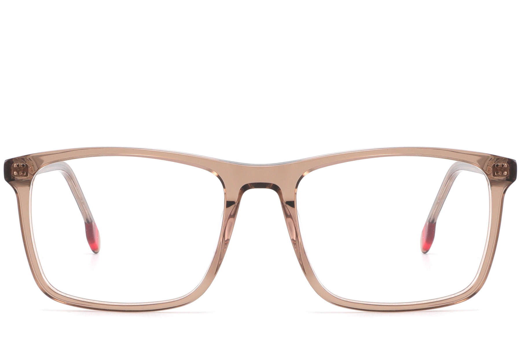 BS2425-0970_Brown_Rectangular_Acetate_Glasses_front