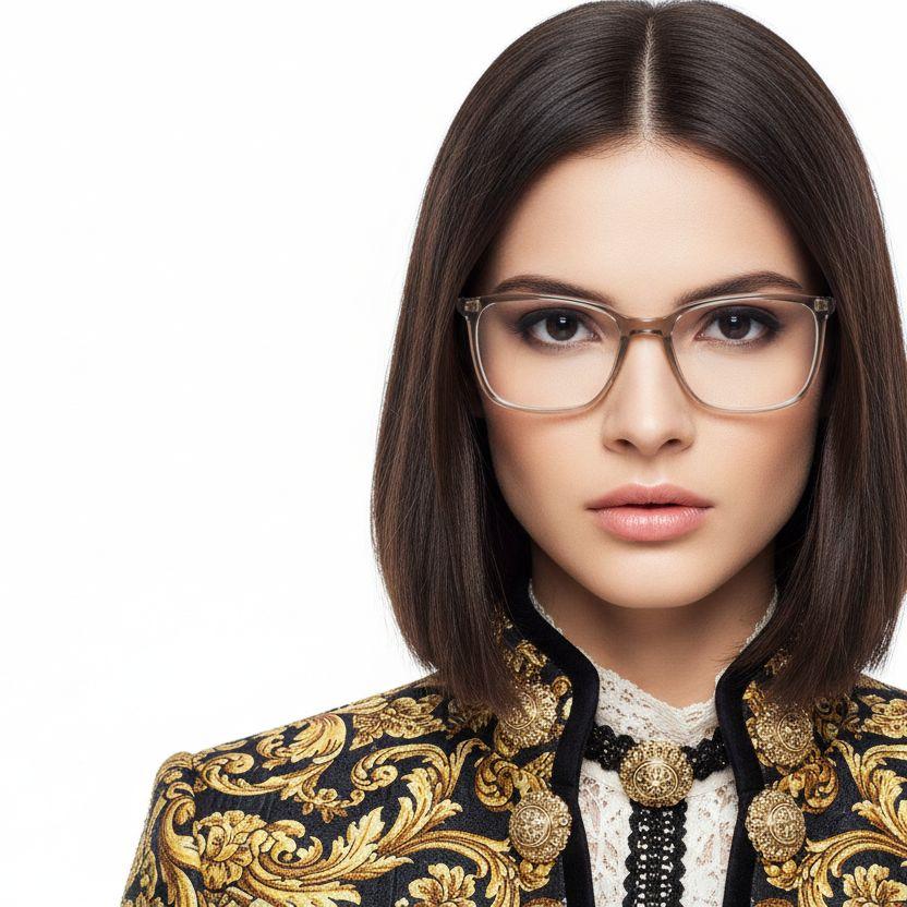 bs2425-0976_brown_rectangular_acetate_glasses_front_model