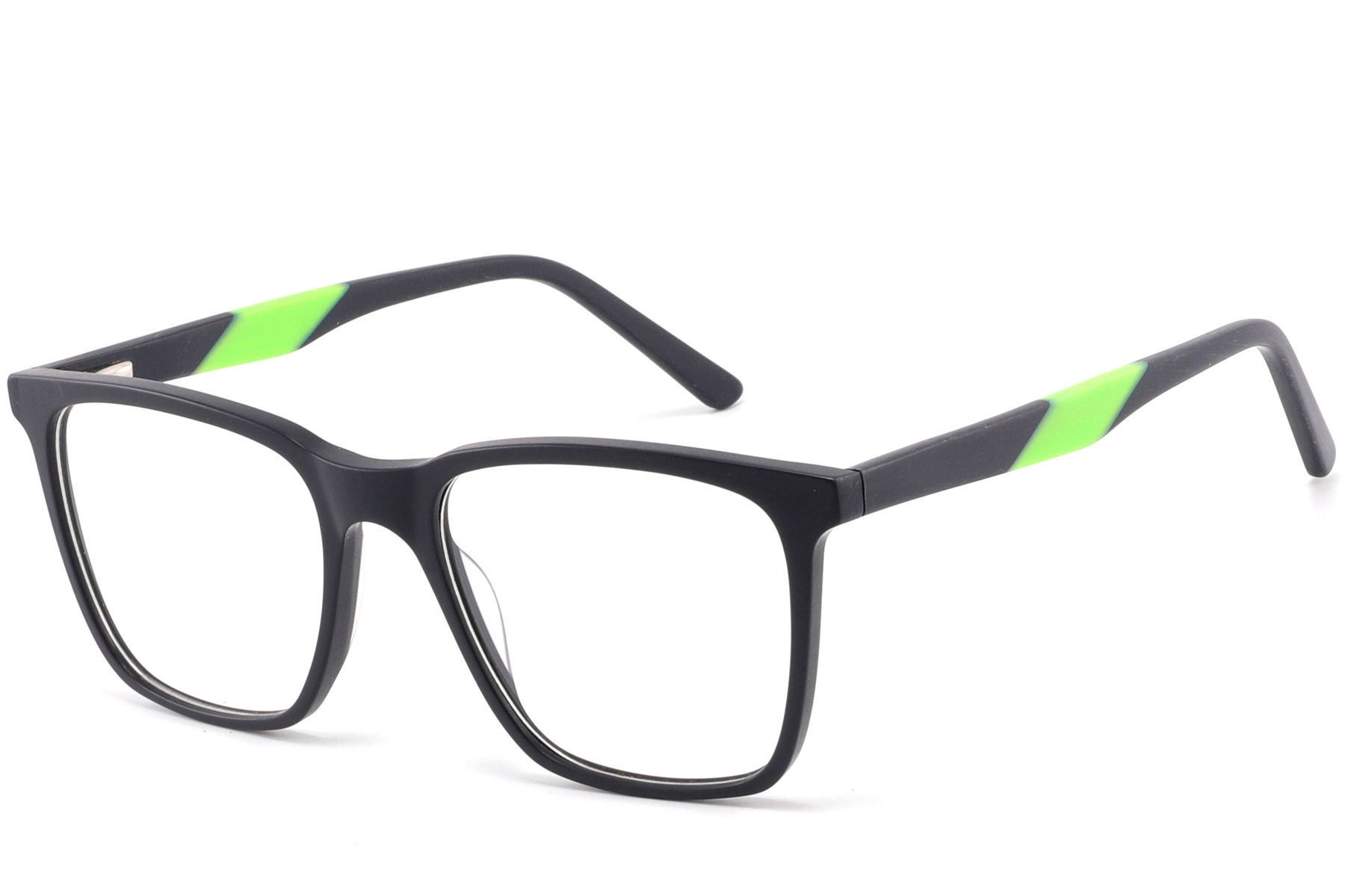 BS2425-0983_Black_Rectangular_Acetate_Glasses_corner
