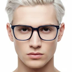 bs2425-0990_blue_rectangular_acetate_glasses_model