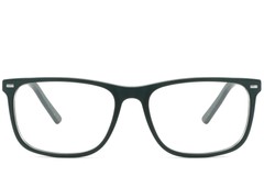 BS2425-1007_Green_Rectangular_Acetate_Glasses_front
