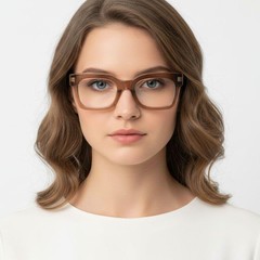 bs2425-1022_brown_rectangular_acetate_glasses_model