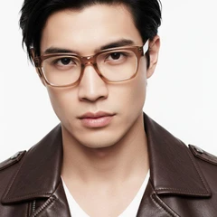 bs2425-1027_brown_rectangular_acetate_glasses_model